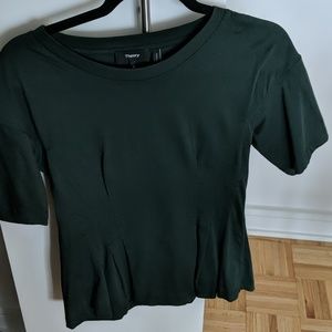 Theory pleated tee
